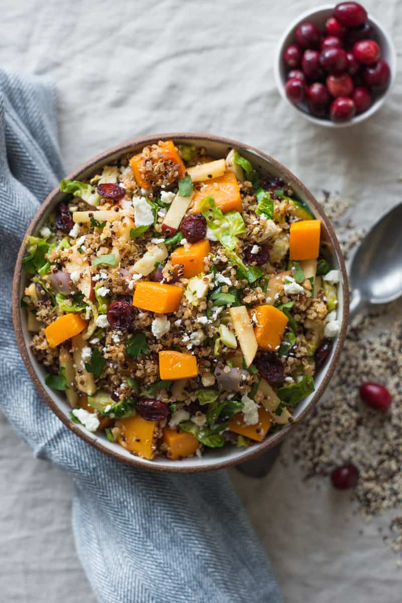 Fall Harvest Quinoa Salad  Healthy Nibbles