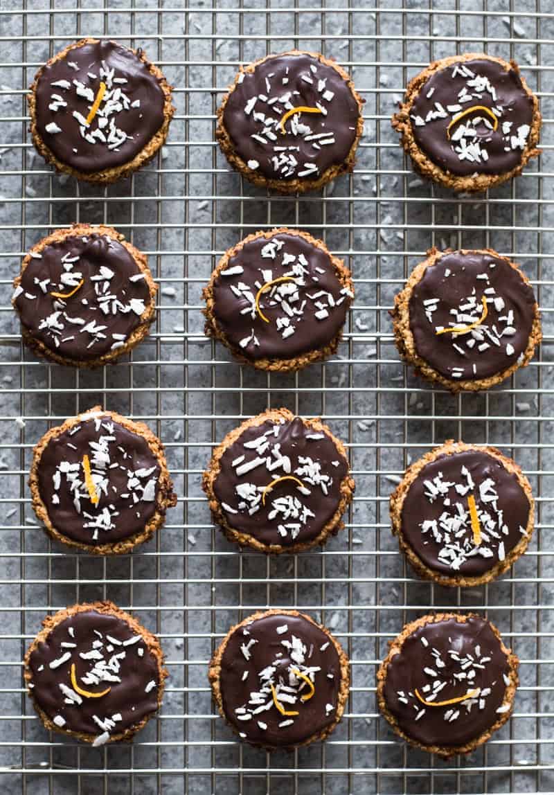 Chocolate Orange Oat Biscuits | Detoxinista