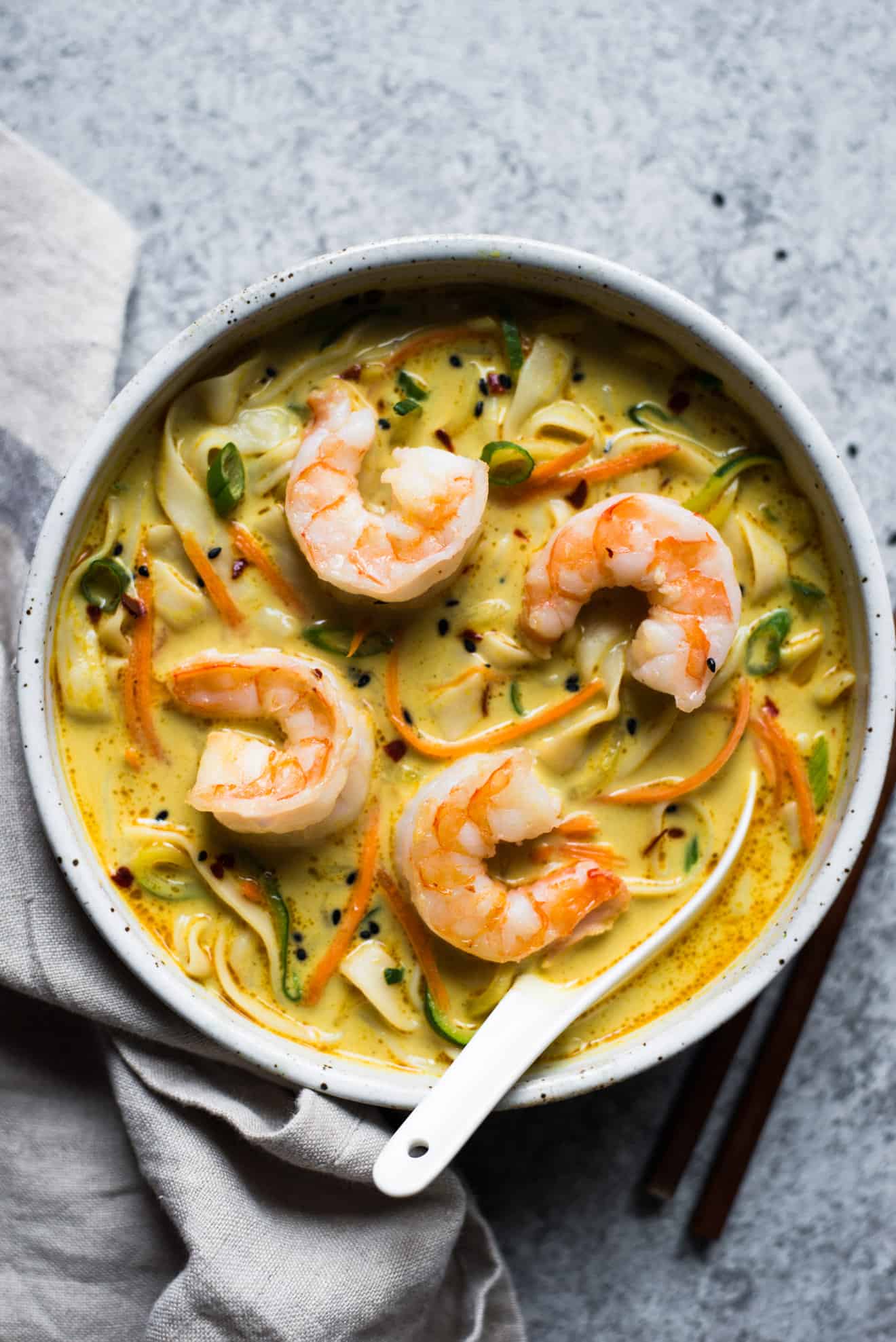 Yellow Curry Noodles with Tofu Shirataki  Healthy Nibbles