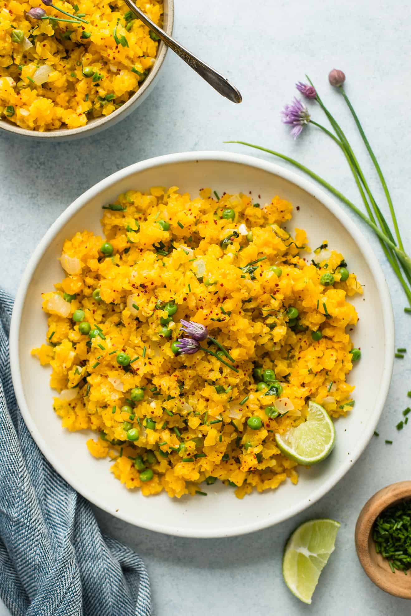 Coconut Lime Butternut Squash Fried Rice | Healthy Nibbles by Lisa Lin