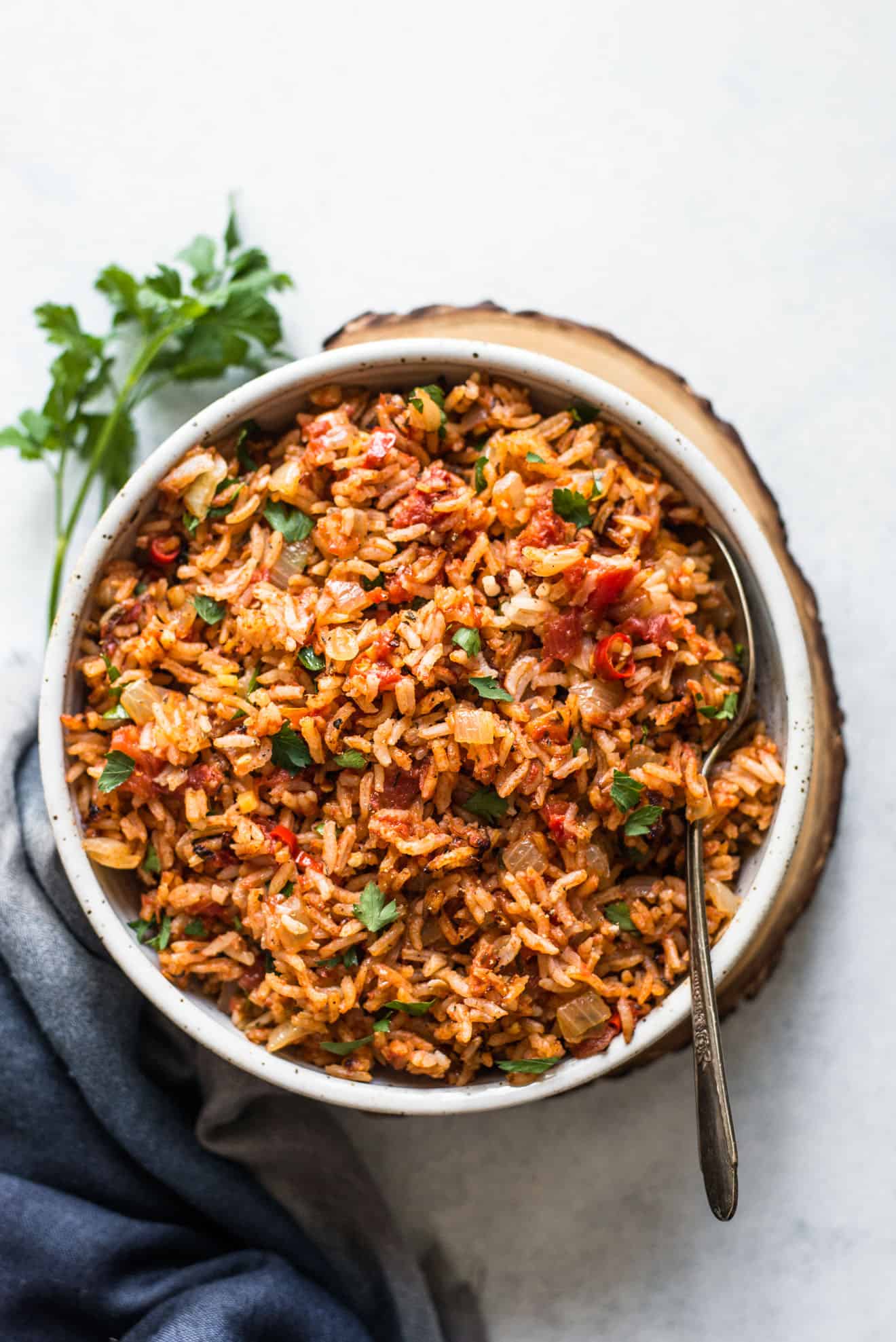 Vegan Jollof Rice | Healthy Nibbles