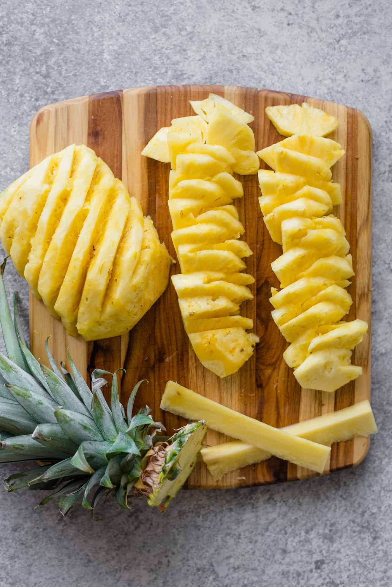 How To Cut Heart Shaped Pineapple