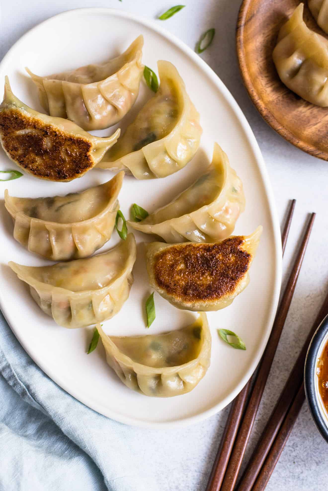 How to Make Potstickers (pleating video, freezer tips) | Lisa Lin