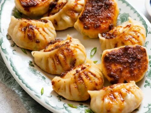 Vegetable Dumplings (Potstickers!)