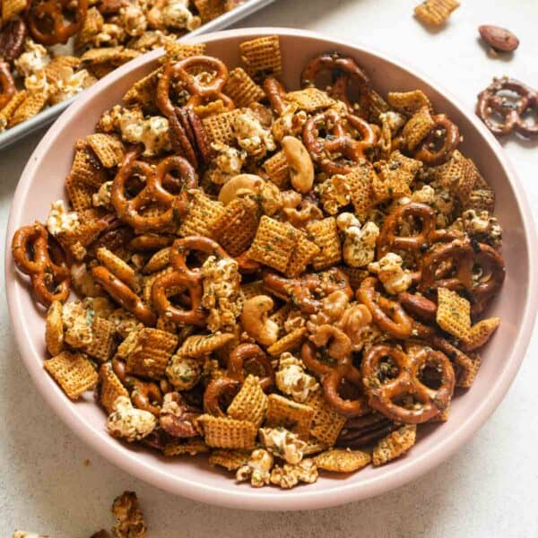 Browned Butter Furikake Chex Mix 