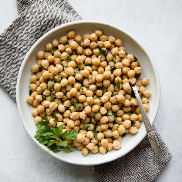 Cooking Dried Chickpeas, Instant Pot Method