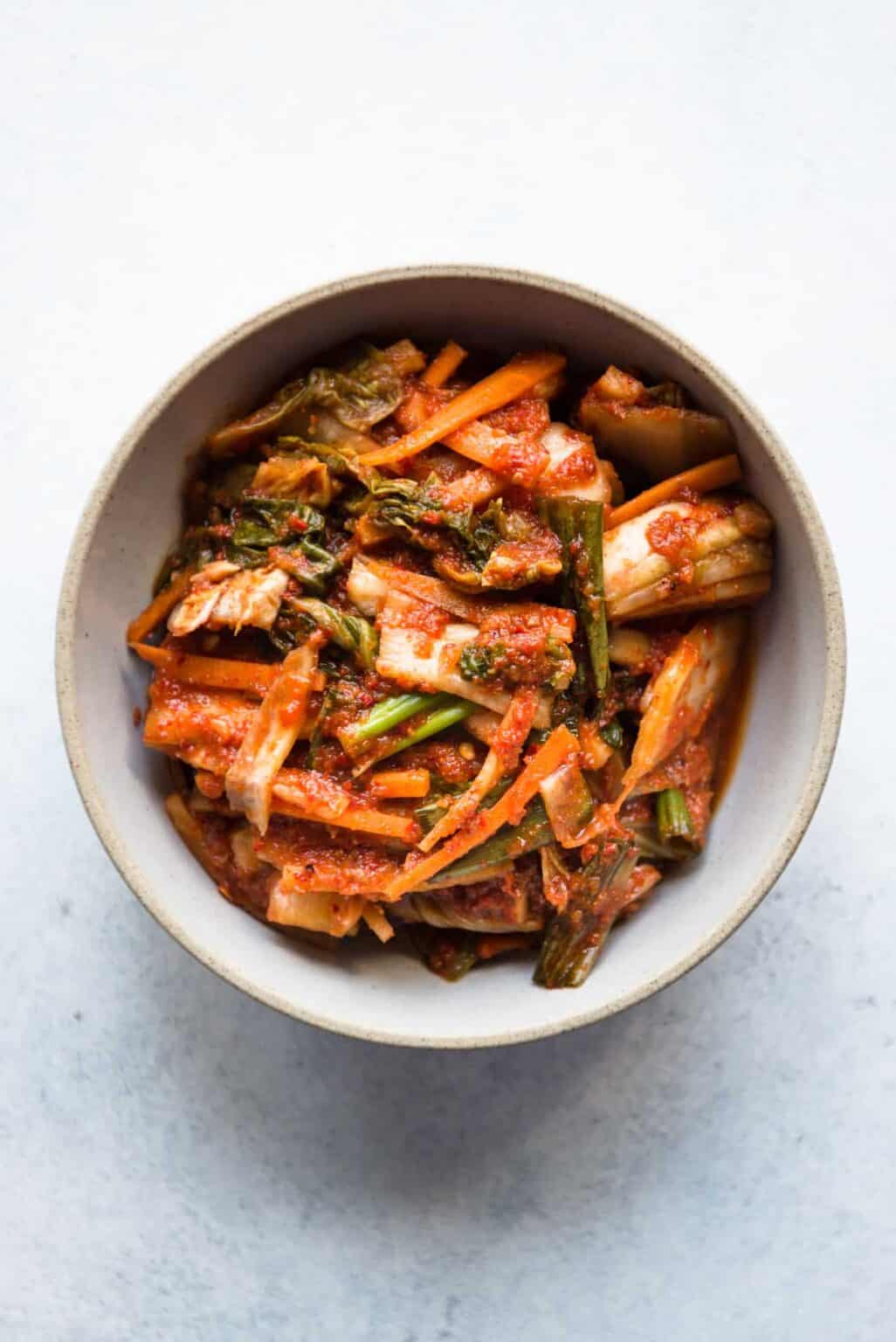 Small Batch Vegan Kimchi | Healthy Nibbles by Lisa Lin