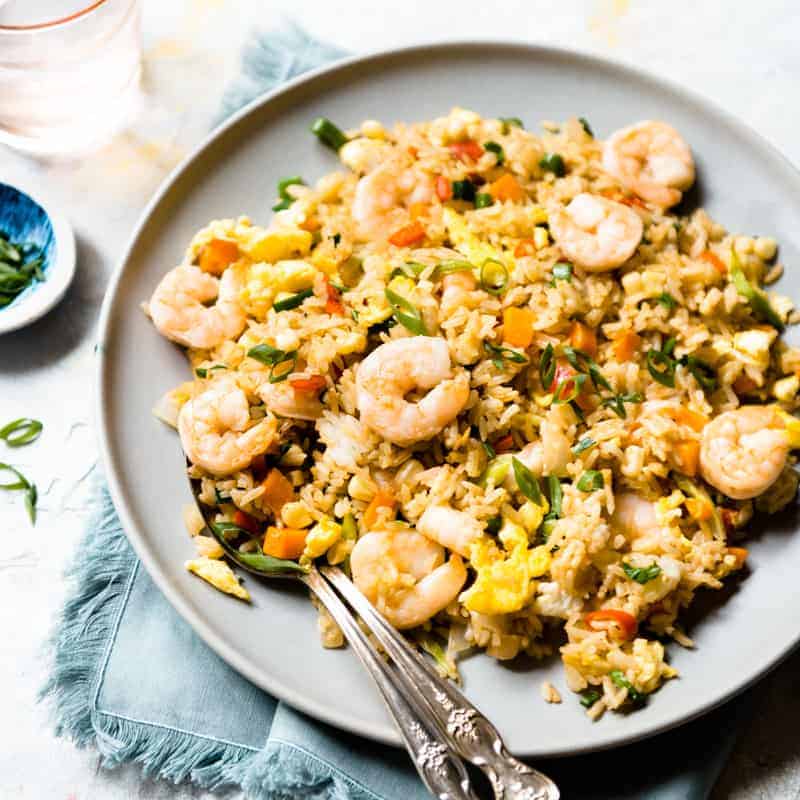 Healthy Weeknight Shrimp Fried Rice