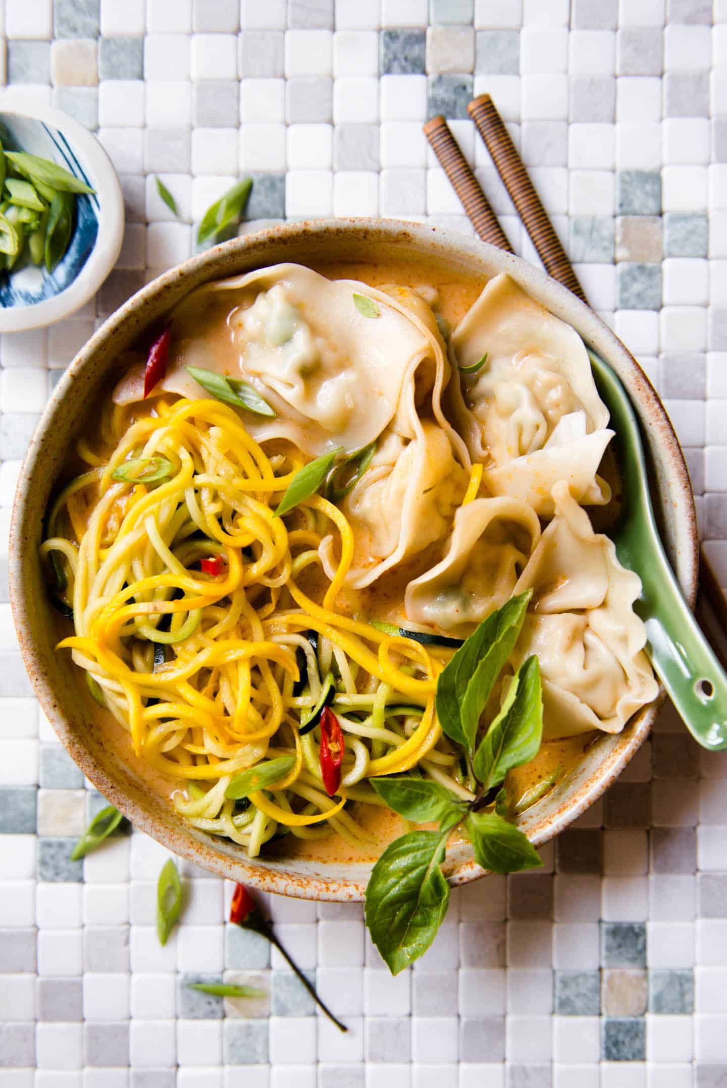 Wonton Noodle Soup - Damn Delicious