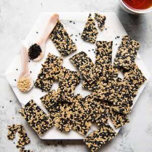 Easy Sesame Candy Recipe - made with just 5 ingredients!