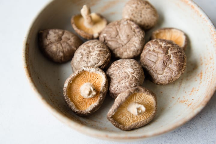 dried shiitake mushrooms