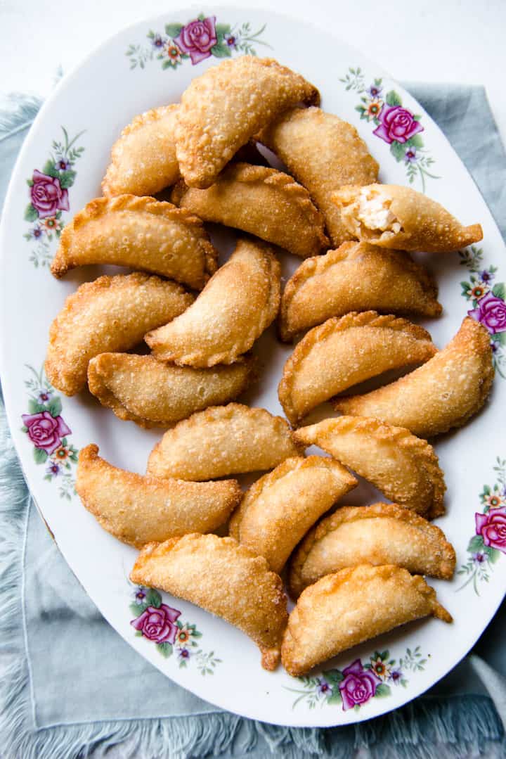 Cantonese Sweet Fried Dumplings (Gok Zai/Yau Gok)