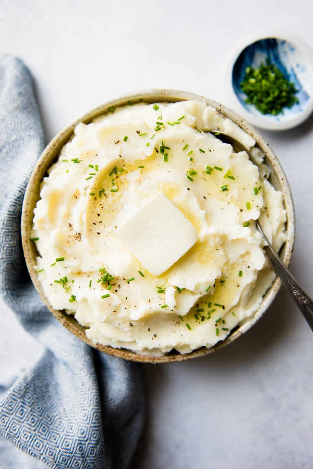 healthy garlic mashed potatoes recipe