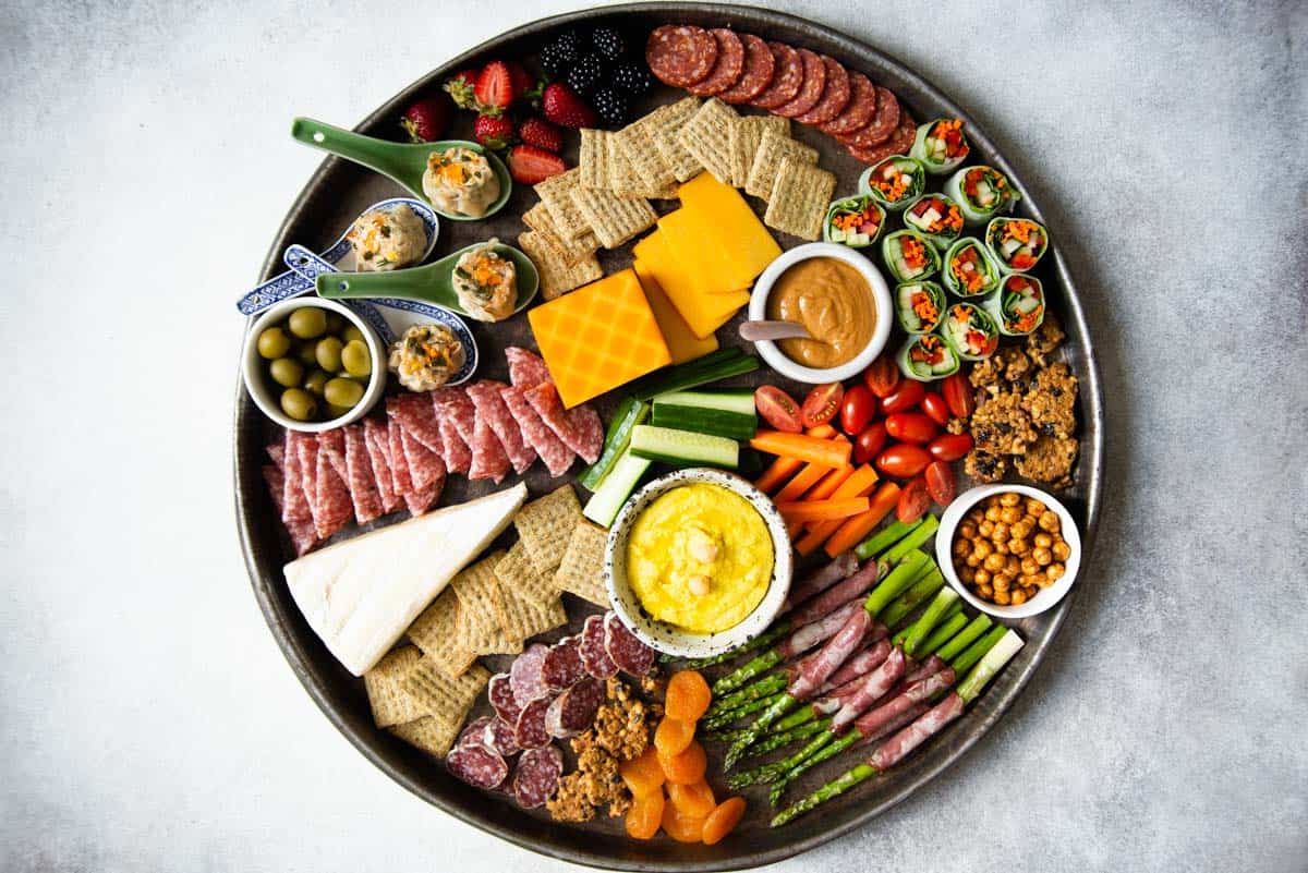 How to Make a Grazing Platter Healthy Nibbles by Lisa Lin