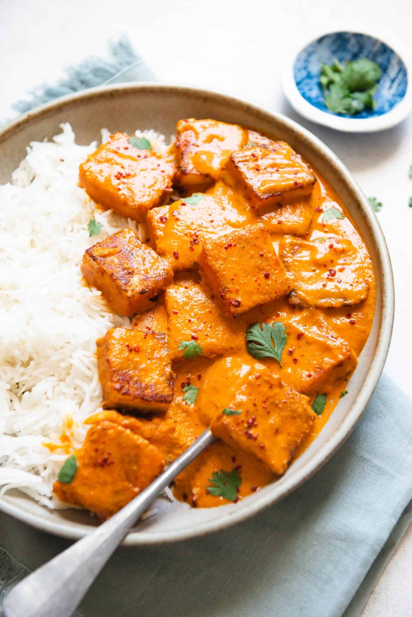Paneer Tikka Masala Recipe - a simple vegetarian weeknight meal!