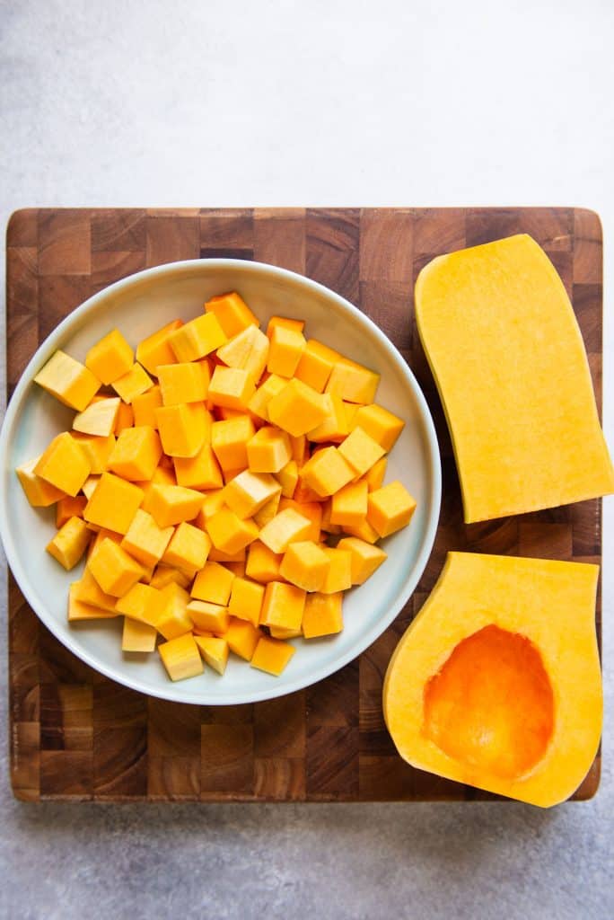 How To Cut Butternut Squash (with Video) | Healthy Nibbles by Lisa Lin