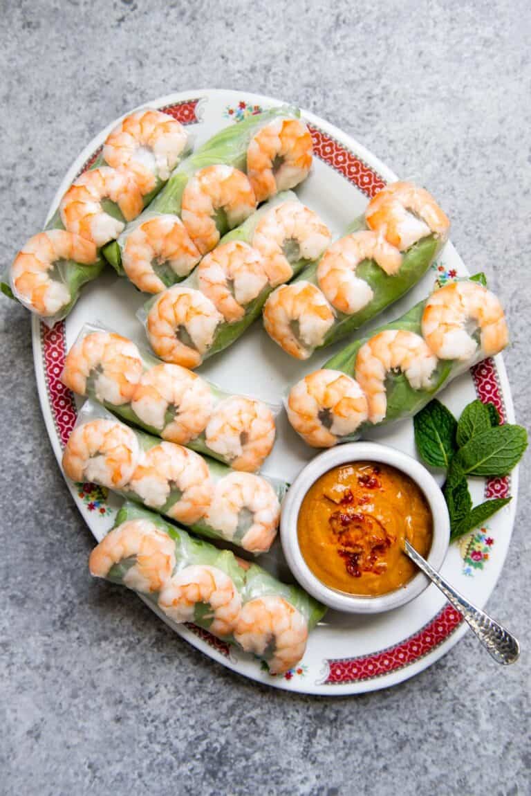 Vietnamese Spring Rolls & Dipping Sauces (with video) | Lisa Lin