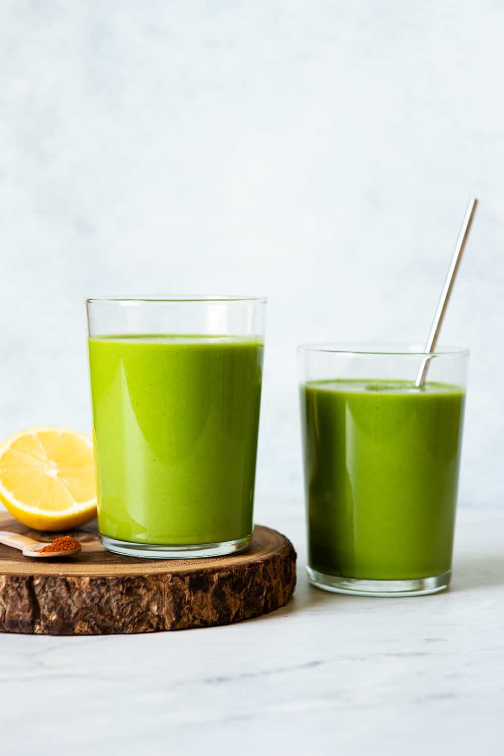 Veggie-Packed Avocado Green Smoothie | Healthy Nibbles by Lisa Lin