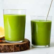 Veggie-Packed Avocado Green Smoothie | Healthy Nibbles by Lisa Lin