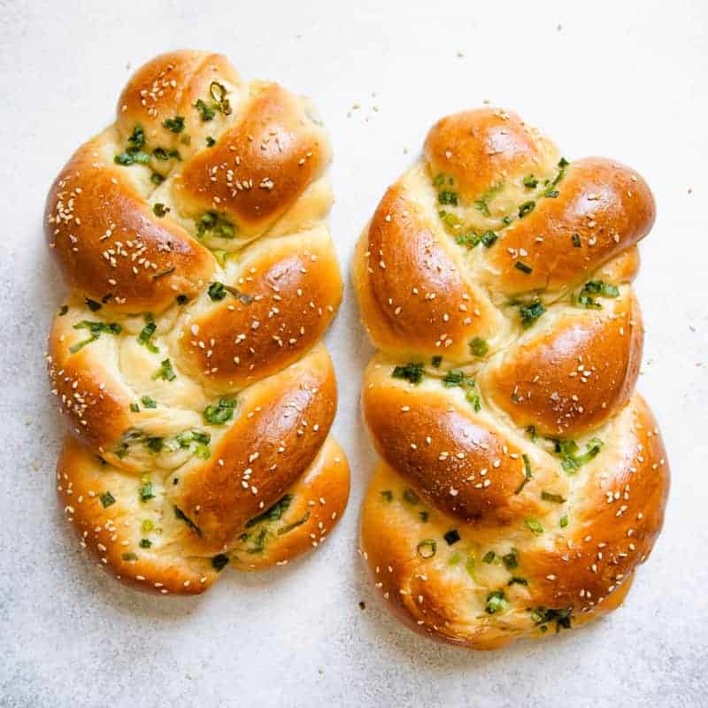 Garlic Parmesan Zucchini Bread (Keto, Gluten Free) - Kirbie's Cravings