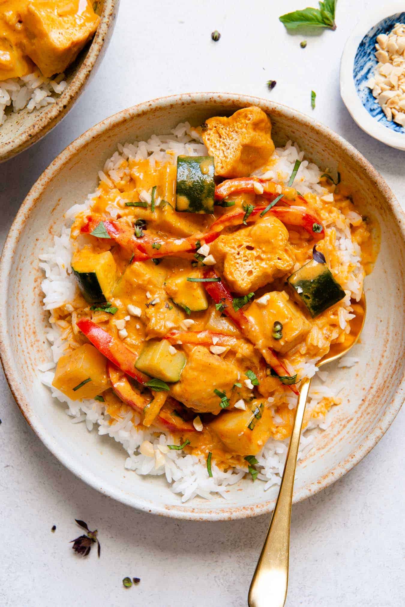 Thai red deals curry tofu