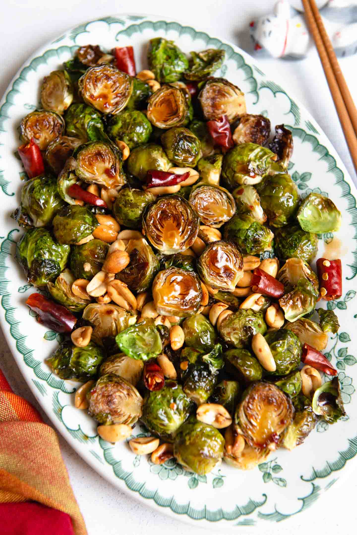 Kung Pao Brussels Sprouts