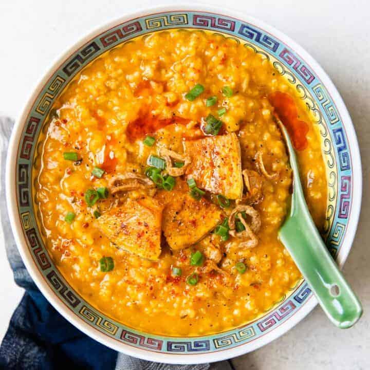 Pumpkin Millet Porridge