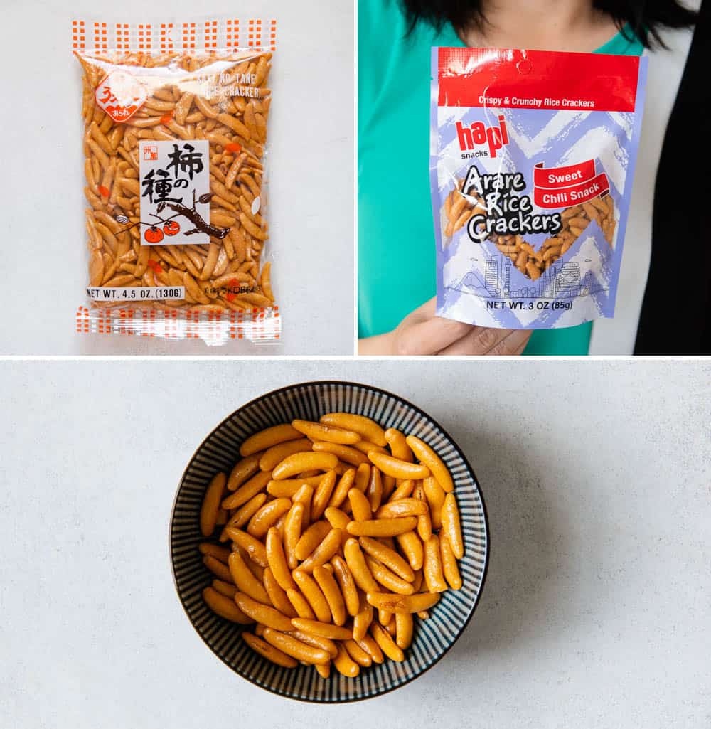 Kaki no Tane Arare (Chili Rice Crackers)