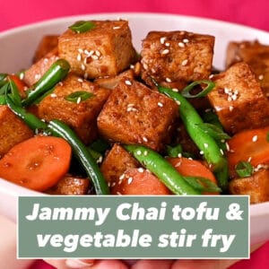 Jammy Chai Tofu Stir Fry