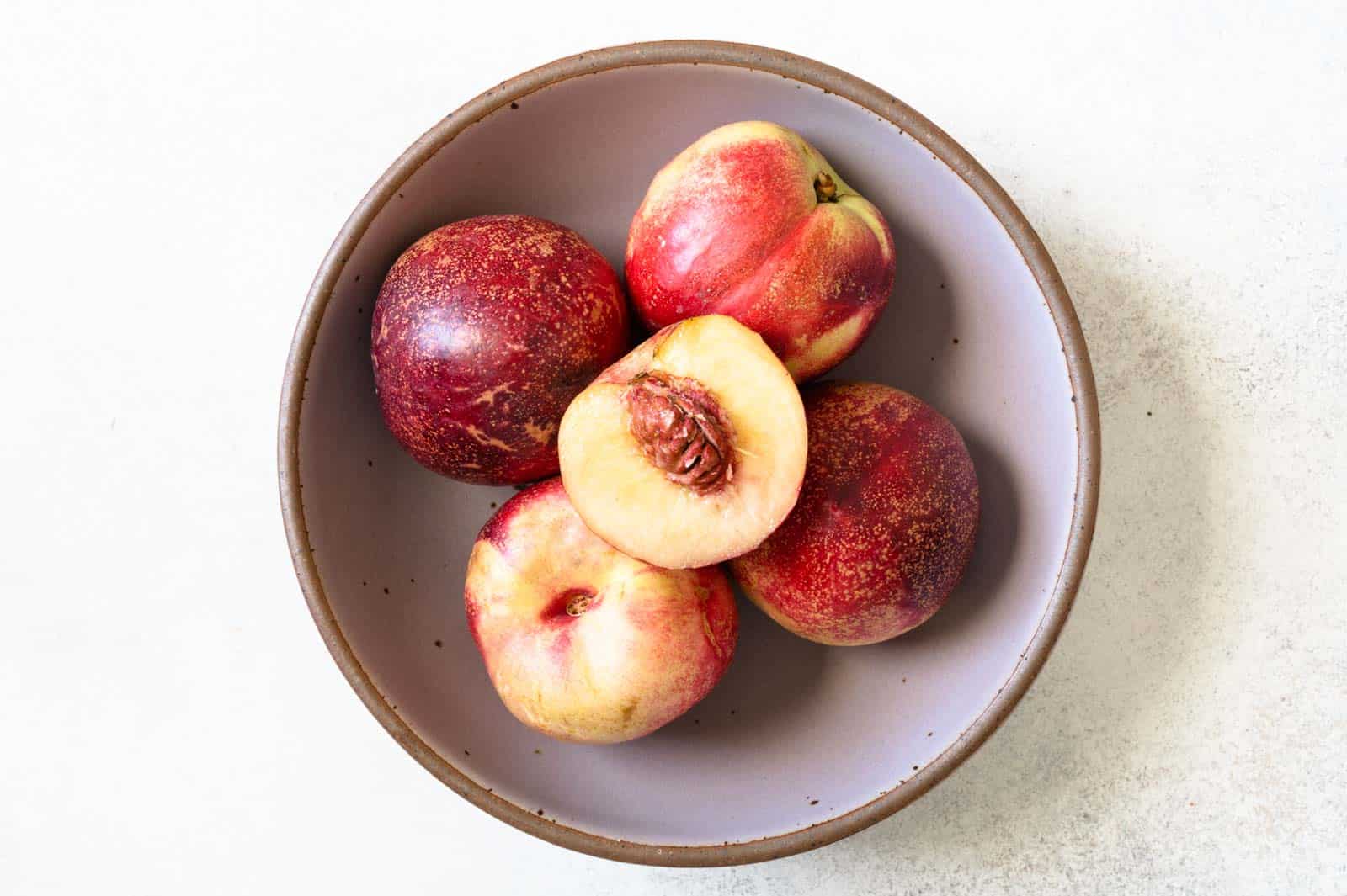 Bowl of Nectarines