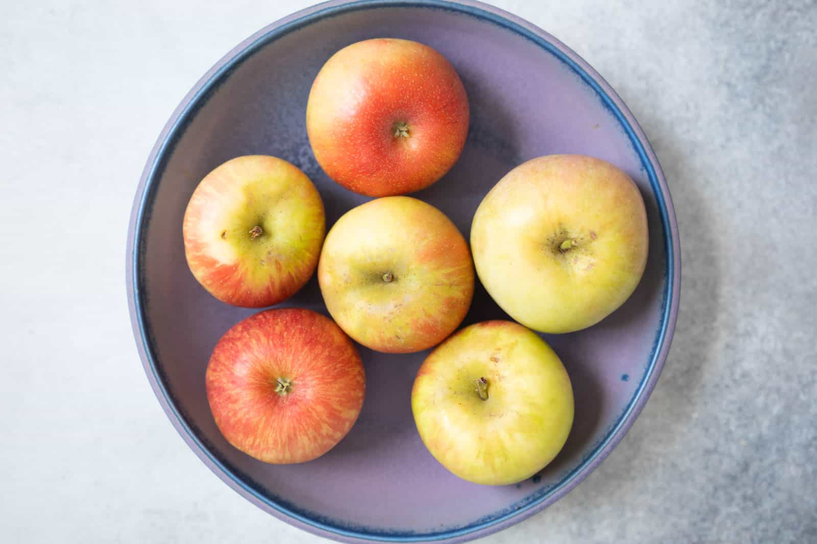 Apples in a bowl