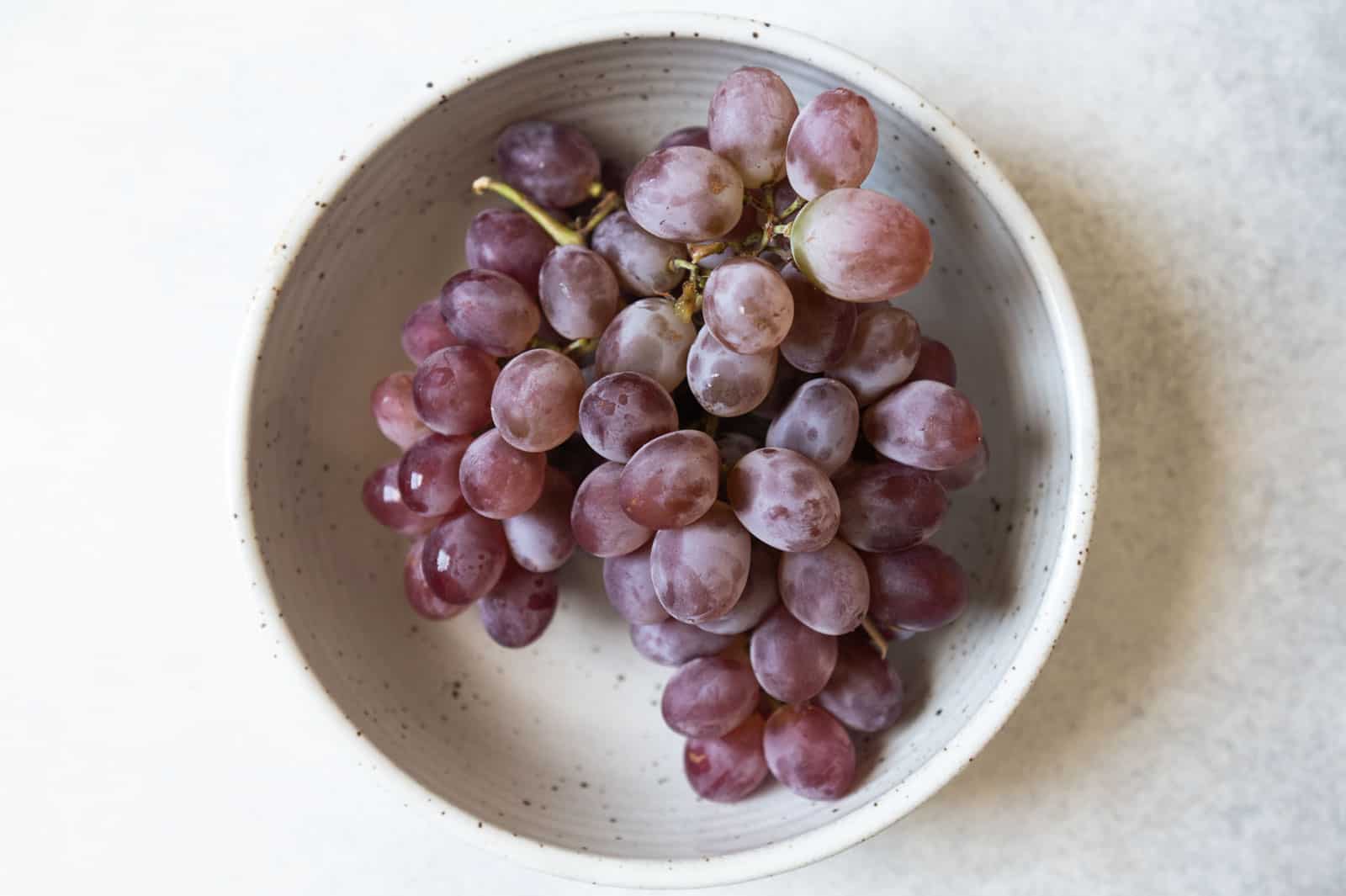 Grapes in a bowl