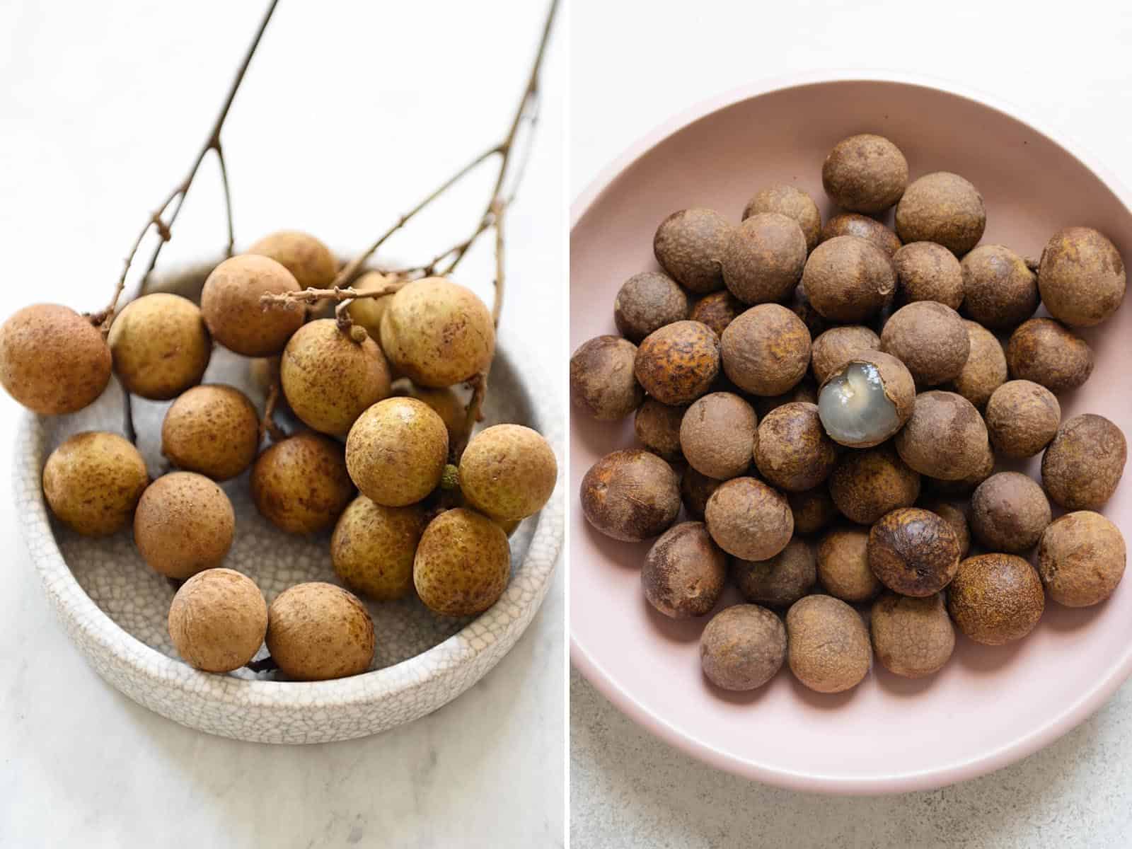 Two types of longan