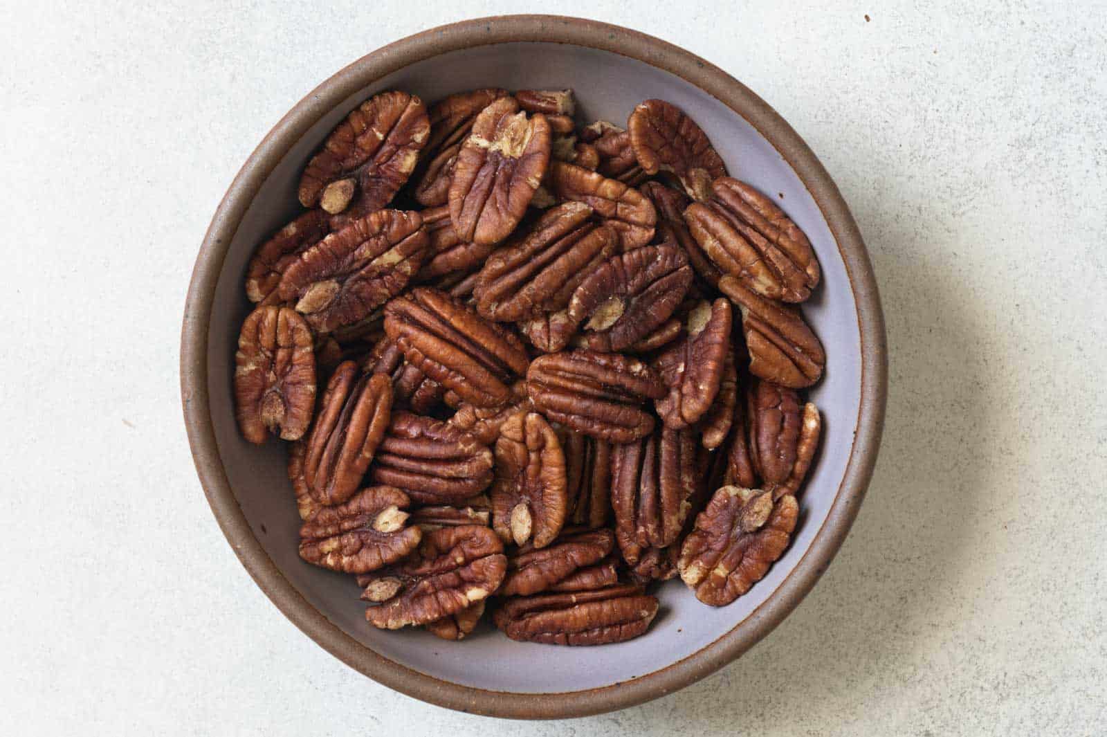 Pecans in a bowl