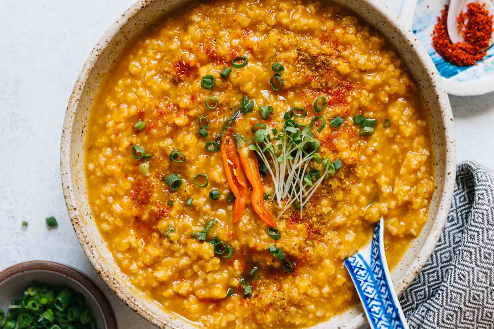 Pumpkin Millet Porridge