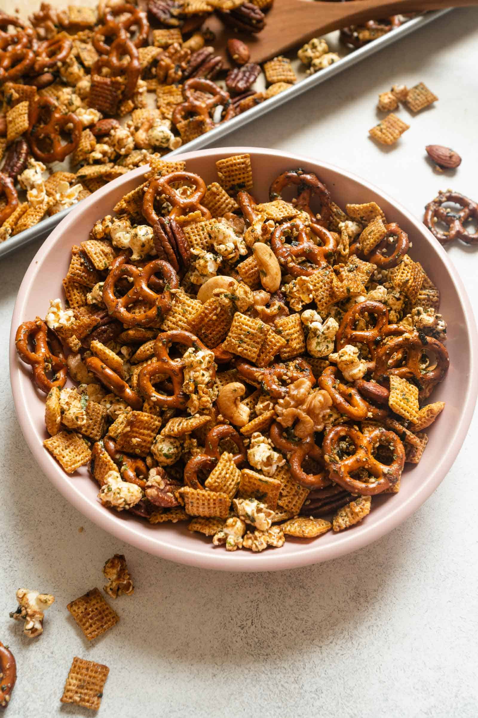 مخلوط کره قهوه ای Furikake Chex