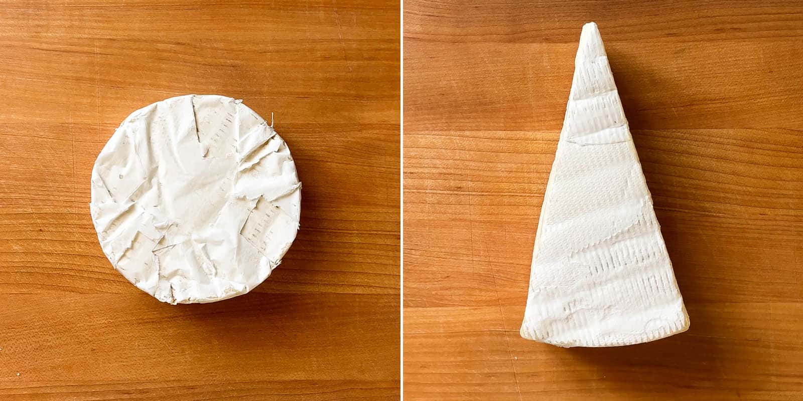 Brie Wheel and Wedge