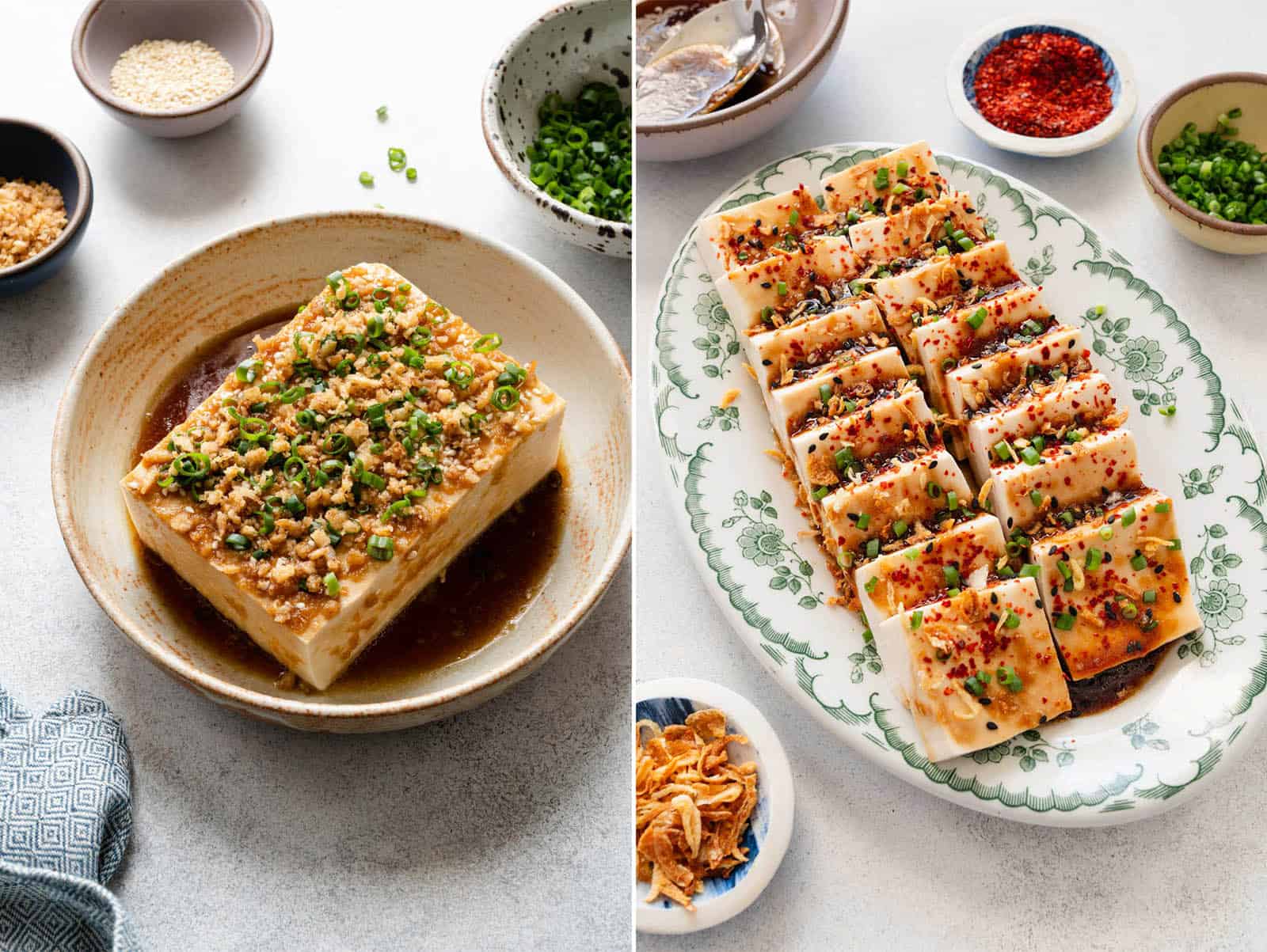 Cold Tofu 2 Ways