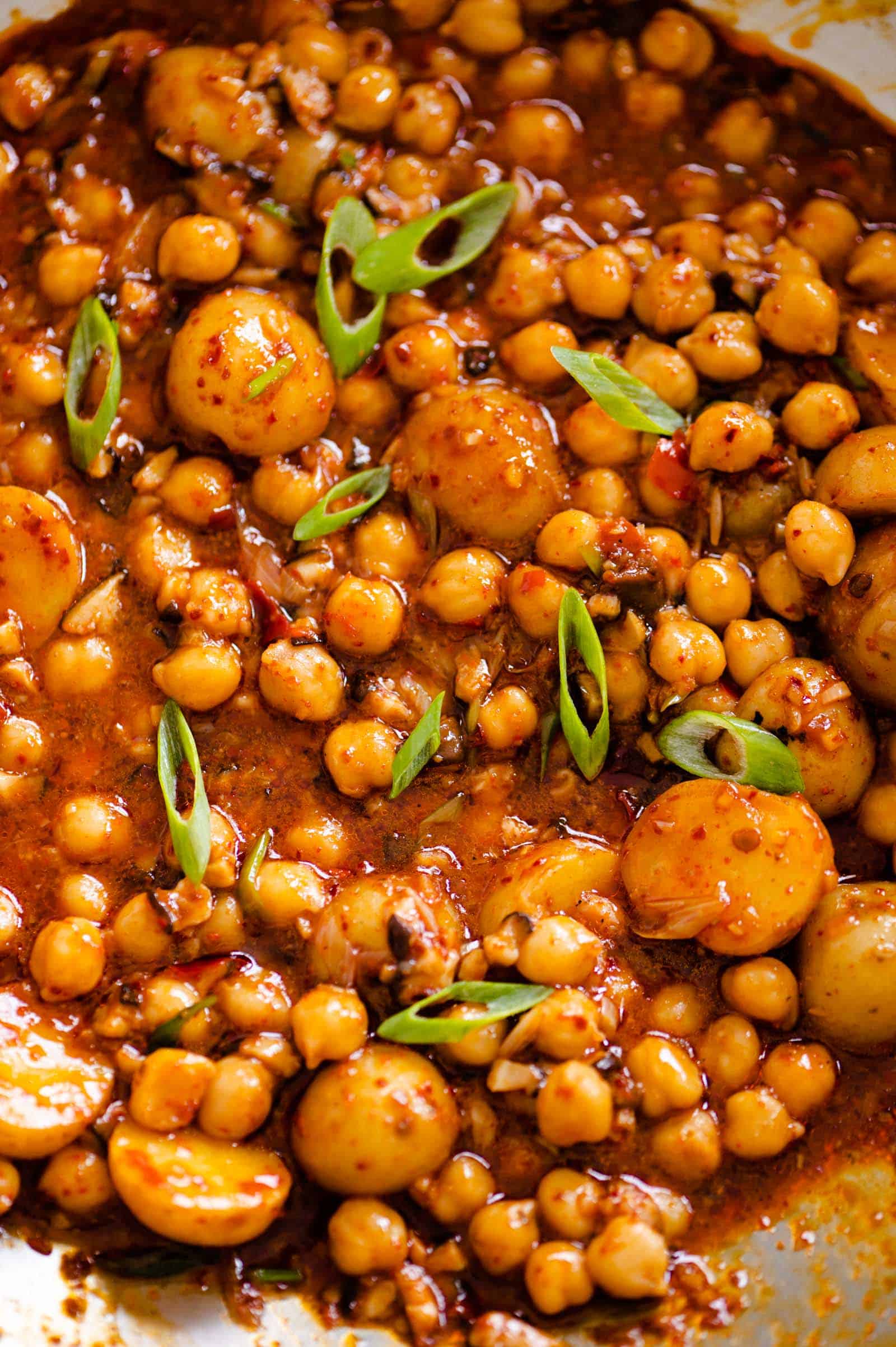 Mapo Chickpeas