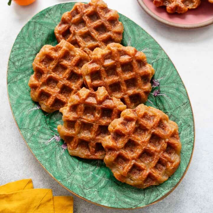 Nian Gao Waffles Mochi Waffles