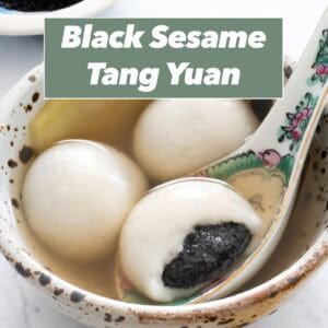 Black Sesame Tang Yuan