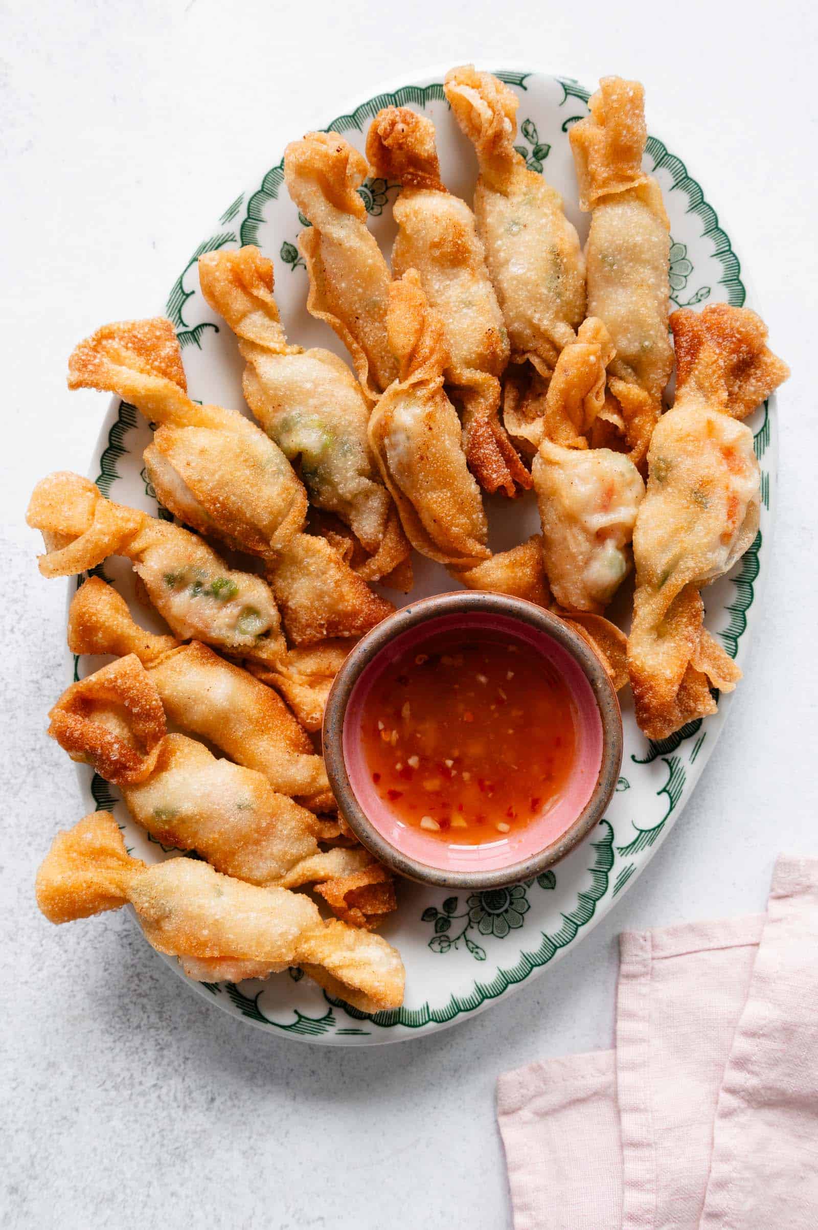 Shrimp wontons