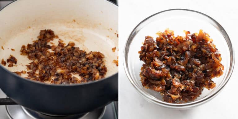 Fully caramelized onions
