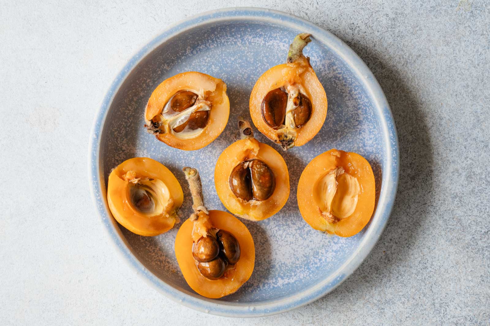 Seeds inside fruit
