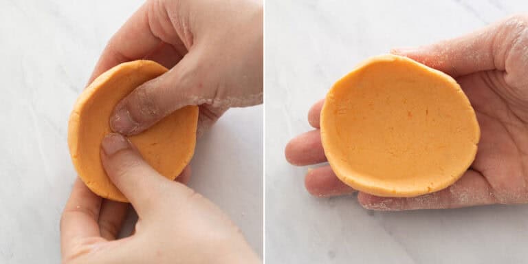 Shaping Dough into Bowl