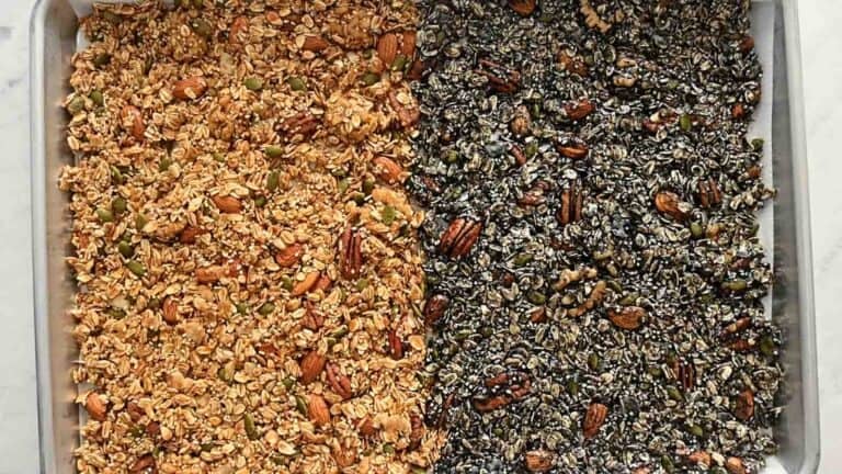 Granola on Sheet Pans